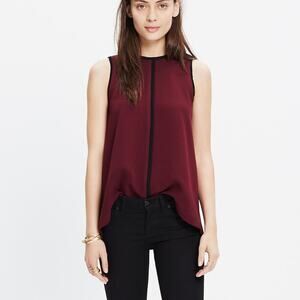 Madewell Crepe Canal Tank Top